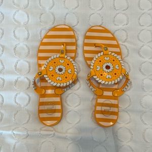 Used but look very new Jack Rogers flip-flops super cute